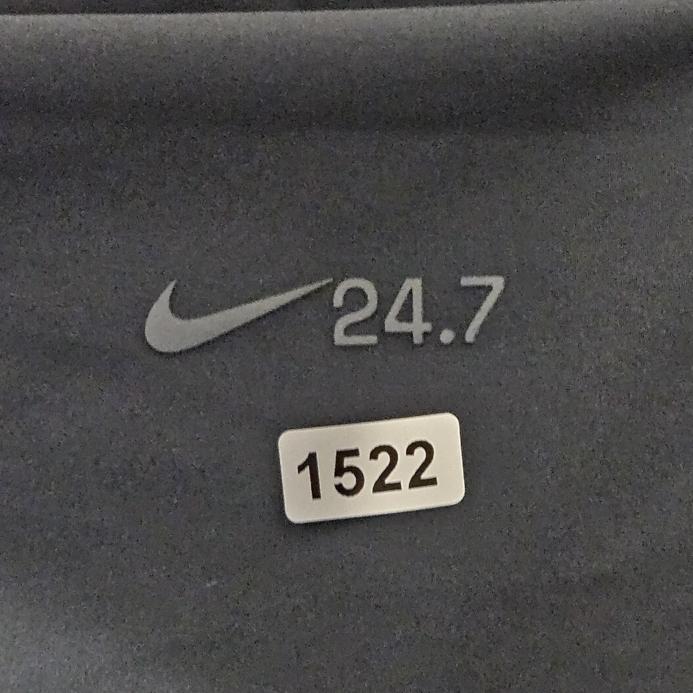 Nike 24.7 PerfectStretch Snap Shirt Women's Small  Dri-FIT Oversized LS Black - Picture 10 of 10